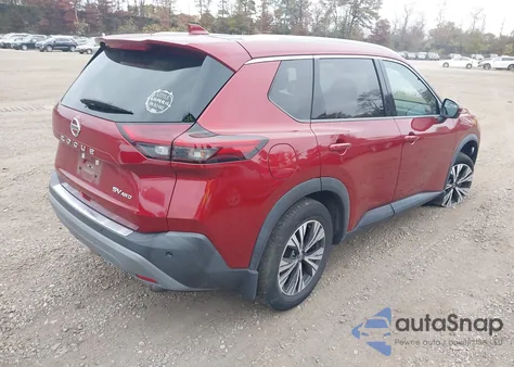 2021 Nissan Rogue Sv Intelligent Awd from USA, damaged, VIN 5N1AT3BB1MC760997
